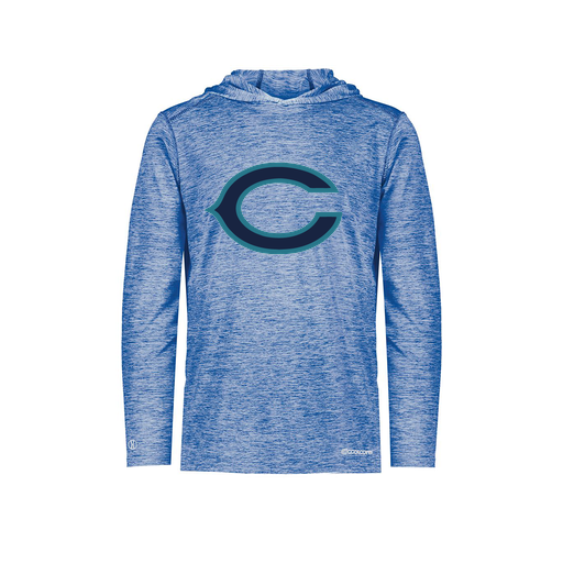 [FOLHCGRY-AS-LOGO1] Decker Men's Charge Hoodie (Adult S, Royal, Logo 1)