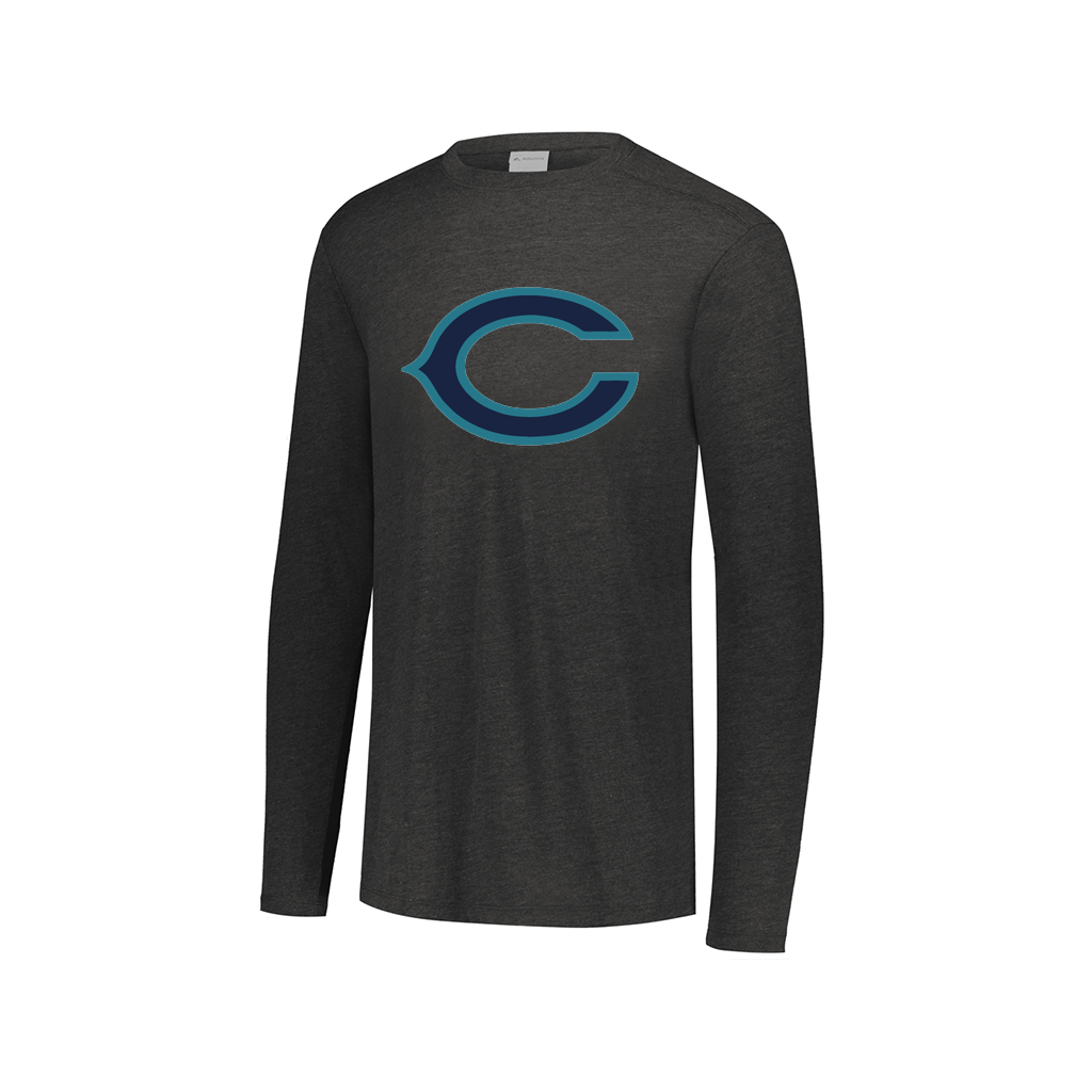 Decker Men's Tri-Blend T-Shirt - Long Sleeve
